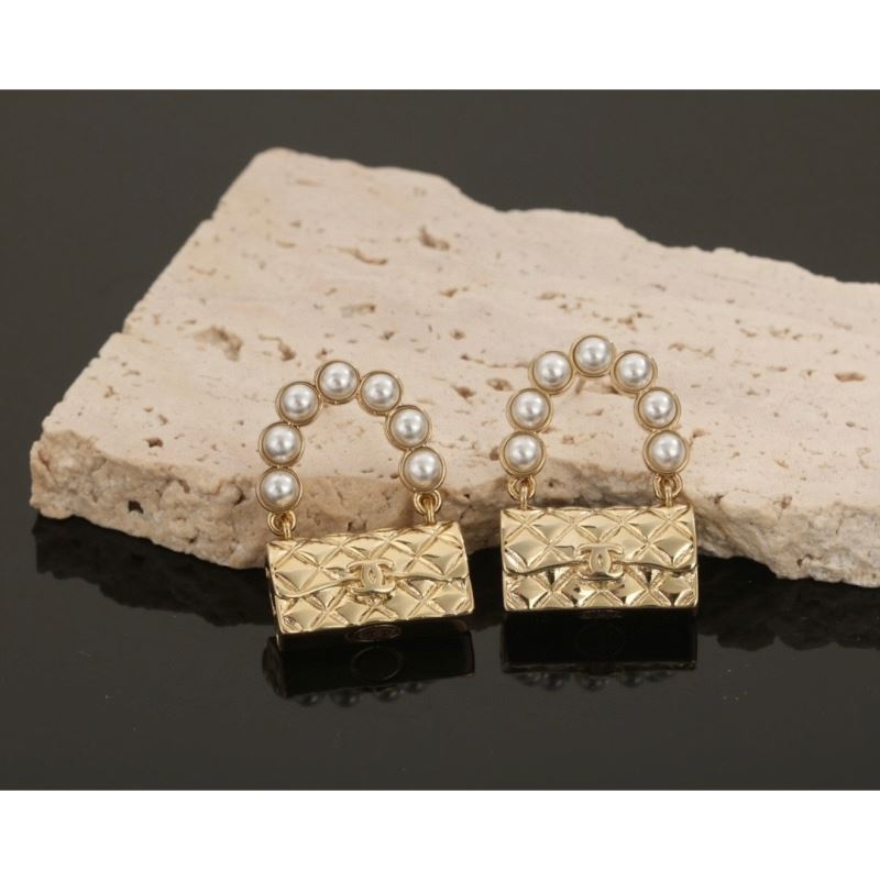 Ch*el earrings